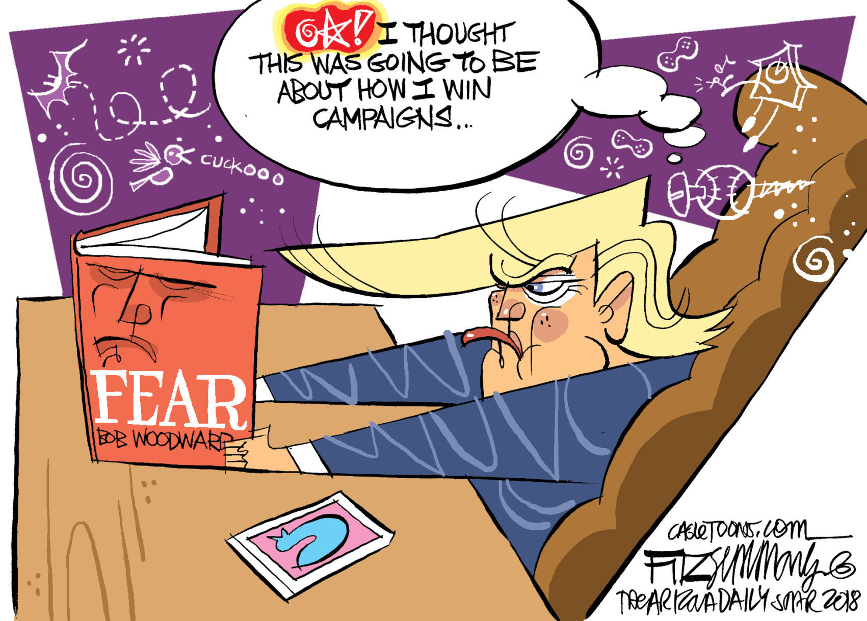Daily Fitz Cartoon: Fear